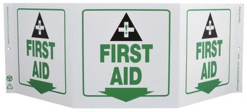 NMC GW3056 FIRST AID, 7-1/2" LONG X 20" WIDE, RIGID