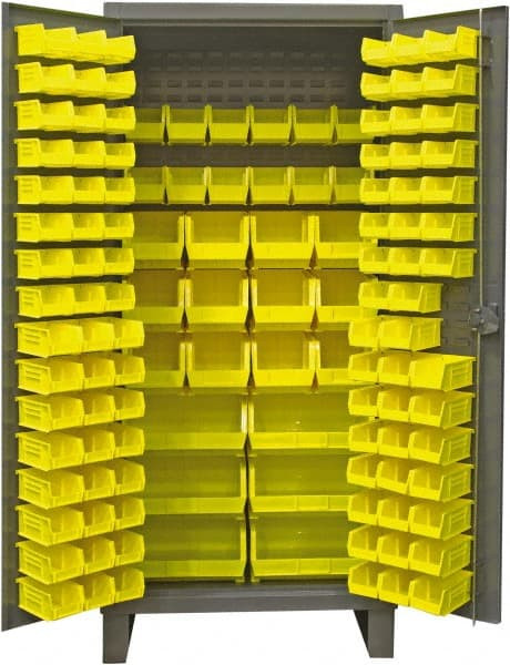 DURHAM MFG CO HDC36-126-95 HEAVY DUTY STORAGE CABINETS WITH HOOK-ON