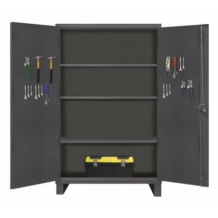 DURHAM MFG CO HDCP306078-3S95 EXTRA HEAVY DUTY CABINET WITH PEGBOARD D