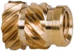 E-Z LOK HI-004-WH 4-40 STRAIGHT ULTRASONIC INSERT - FLUSH 