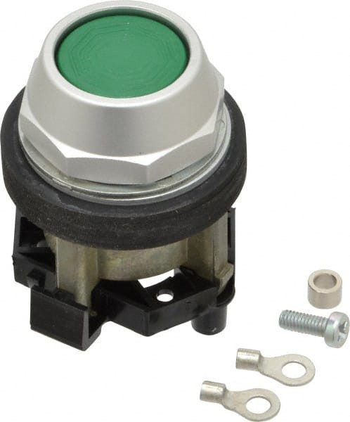EATON CUTLER-HAMMER HT8AAG 30-1/2MM MOUNT HOLE, FLUSH, PUSHBUTTON S