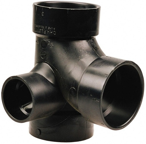 NIBCO I500500 DRAIN,WASTE&VENTPIPEFITTING:4X4X4X2"FITT