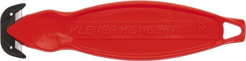 KLEVER INNOVATIONS KCJ-2R KLEVER KONCEPT SAFETY CUTTER  RED