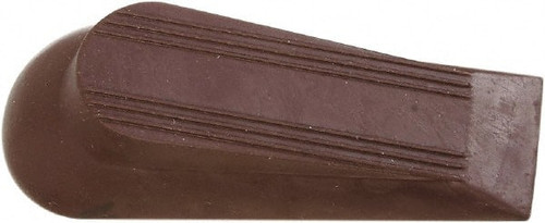NATIONAL MANUFACTURING SALES CO. N213-629 DOOR STOP, WEDGE, BROWN, 5 IN.