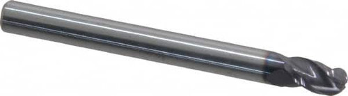 NIAGARA CUTTER N66222 3/16" DIAM, 5/16" LOC, 3 FLUTE SOLID CAR
