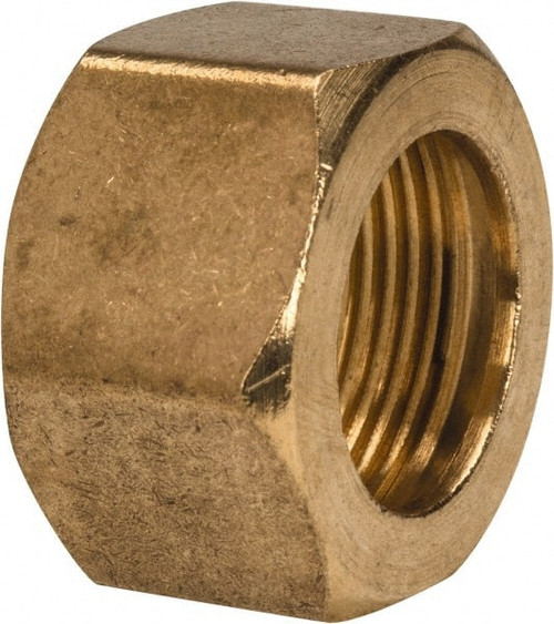 CERROBRASS P-61A-12 3/4" TUBE OD BRASS COMPRESSION TUBE NUT