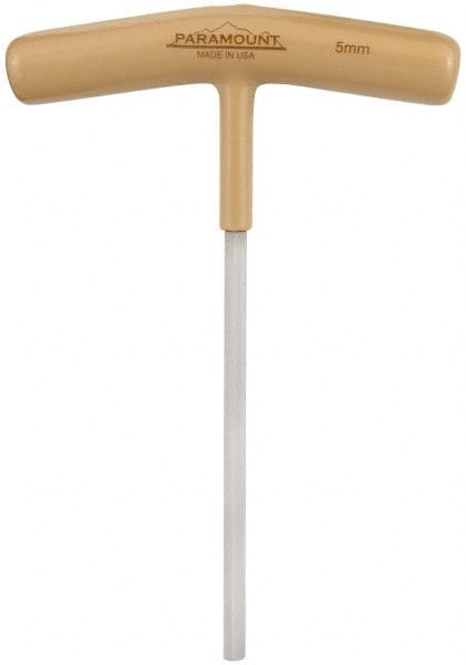 PARAMOUNT PAR35264 5MM HEX, T-HANDLE CUSHION GRIP, HEX KEY