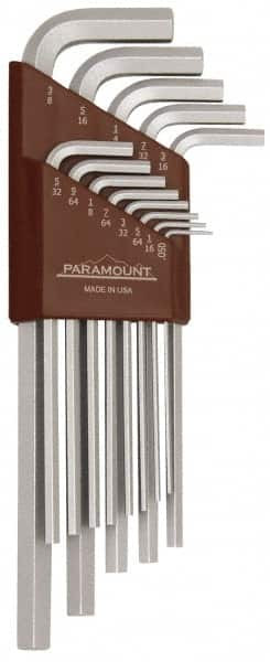 PARAMOUNT PAR37137 L HEX KEY SETS INCH
