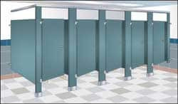 BRADLEY FIXTURES CORP. PIL06-SS WASHROOM PARTITION STEEL PILASTER
