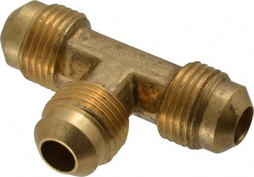 CERROBRASS P-T2-6 3/8" TUBE OD 45 BRASS FLARED TUBE UNION 