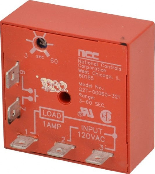 NCC Q2T-00060-321 CUBE TIME DELAY RELAY