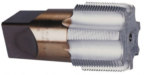 HERTEL R128016K-S 2 - 11-1/2 NPTF 7 FLUTE HIGH SPEED STEEL