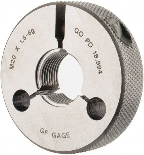GF GAGE R2001506GGK M20X1.5 GO SINGLE RING THREAD GAGE
