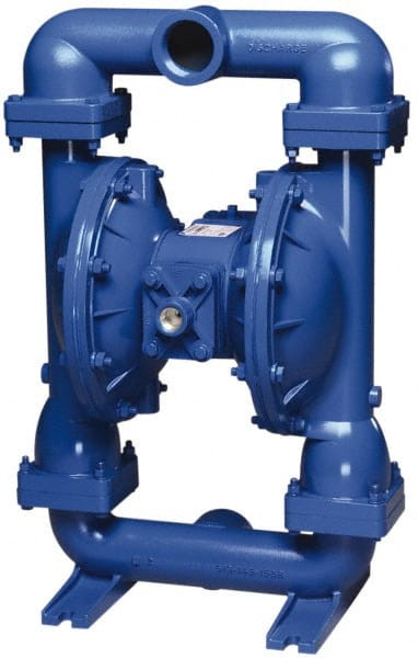 SANDPIPER S20B1AGTANS000. 2" NPT, METALLIC, AIR OPERATED DIAPHRAGM