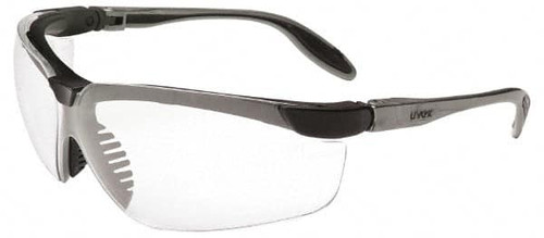 UVEX S3700X CLEAR LENSES, FRAMED SAFETY GLASSES