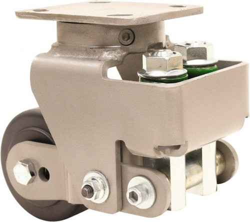 HAMILTON S-AEZFWH-4NYB-2 SWIVEL CASTER,AEZFWH,4 X 2,NYLAST