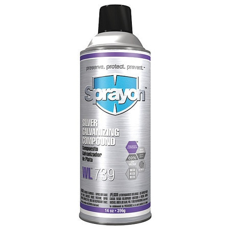 SPRAYON SC0739000 ANTI-SEIZE COMPOUND,WL739,14 OZ.,400F