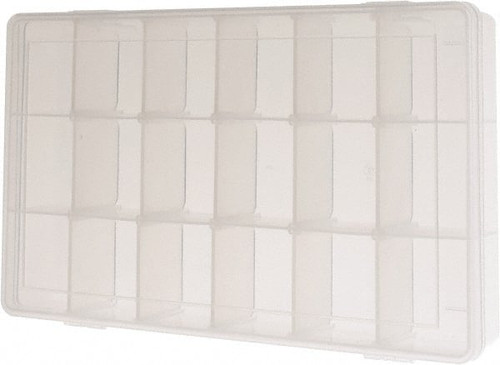 DURHAM MFG CO SPADJ-CLEAR ADJUSTABLE COMPARTMENT CLEAR SMALL PARTS