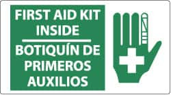 NMC SPSA172R FIRST AID KIT INSIDE, 10" LONG X 18" WID