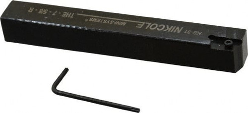 NIKCOLE THE-7-5/8RH.625 EXTERNAL RIGHT HAND INDEXABLE GROOVING/C