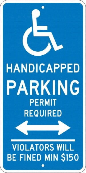 NMC TMS309J HANDICAPPED PARKING PERMIT REQUIRED VIOL