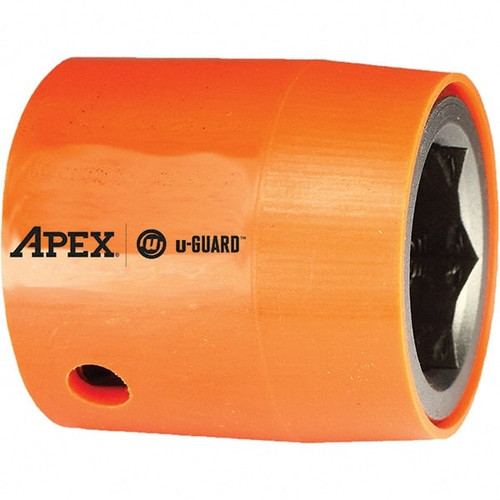 APEX TOOL GROUP UG-21MM15 SCKT CVRD 1/2 SQ DR 21MM HEX 38.1MM OAL