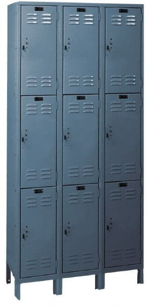 HALLOWELL UH3288-3HG HALLOWELL VALUEMAX TRIPLE TIER 9 DOOR LO