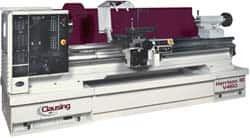 CLAUSING V460/80 18-7/64" SWING, 80" BETWEEN CENTERS, 208