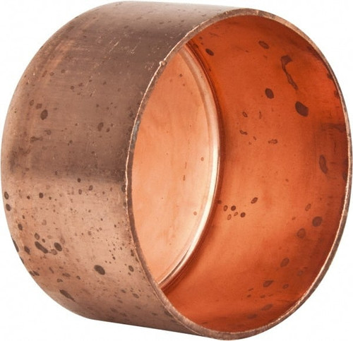 MUELLER W 07018 4" WROT COPPER PIPE TUBE CAP