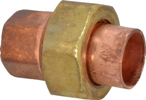 MUELLER W 08003 1/2" WROT COPPER PIPE UNION