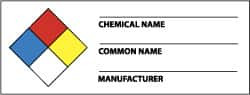 NMC WOL8 HAZARDOUS MATERIALS LABEL