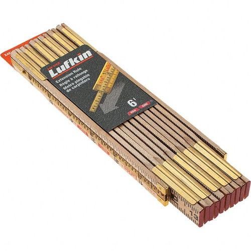 LUFKIN X46SLN FOLDING RULES; OVERALL LENGTH (FEET): 6.