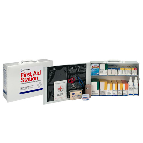ACME UNITED 6135 2 SHELF FIRST AID CABINET