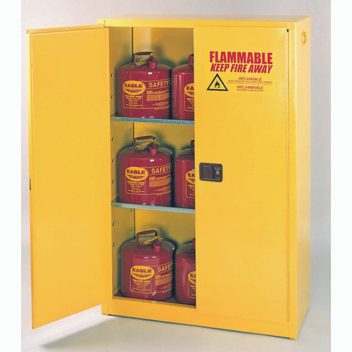 EAGLE MFG 1947X SAFETY STORAGE CABINETS, TWO DOOR MANUAL