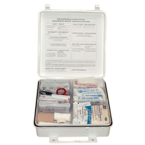 ACME UNITED 6088 PAC-KIT, ANSI #50, PLASTIC FIRST AID KIT