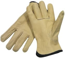 PIP 68-165/XL COWHIDE DRIVERS,KEYSTONE THUMB,PK12