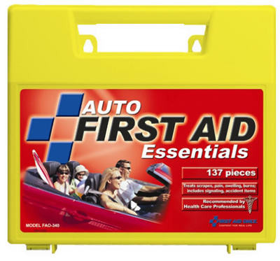 ACME UNITED FAO-340 137-PIECE AUTO FIRST AID KIT