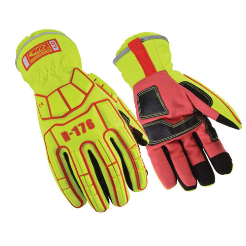 RINGERS GLOVES R176-12 SUPER HERO SYNTHETIC LEATHER SLIP-ON CUF