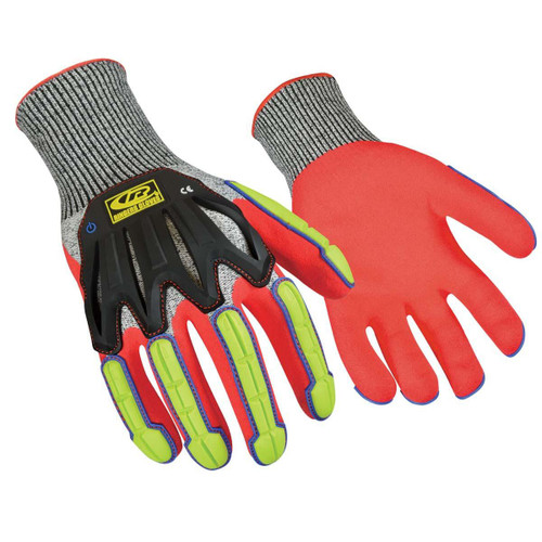 RINGERS GLOVES 065-13 CUT RESIST. GLOVES,3XL SIZE,NITRILE,PR