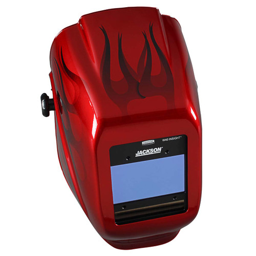 SUREWERX 46138 WELDING HELMET, INSIGHT, I2, ADF, RED