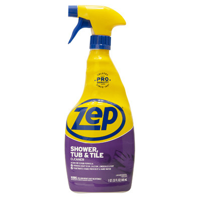 ZEP COMMERCIAL PRODUCTS ZUSTT32PF SHOWER, TUB & TILE CLEANER, 32-OZ.