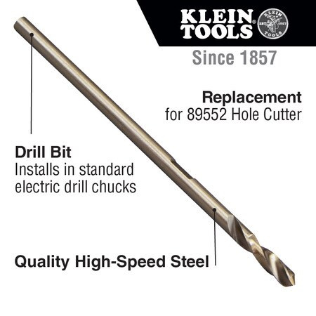 KLEIN TOOLS 89551 REPLACEMENT BIT FOR HOLE CUTTER 89552