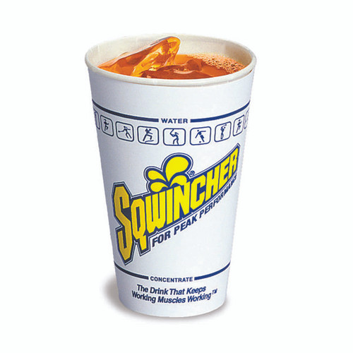 SQWINCHER 158200101 DISPOSABLE COLD CUP,12 OZ.,WHITE,PK100