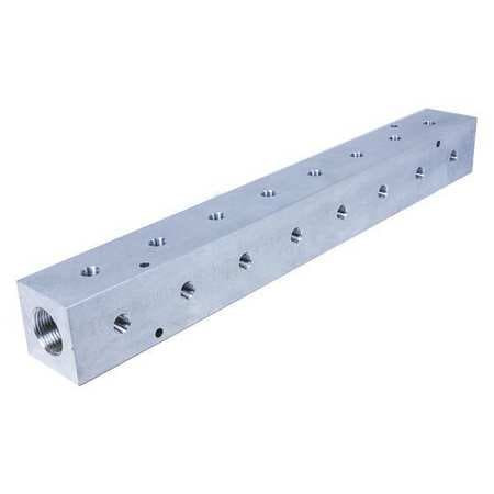 PNEUMADYNE INC M40-750-8-90 MANIFOLD 90 DEG. 16 OUTLETS 24 L