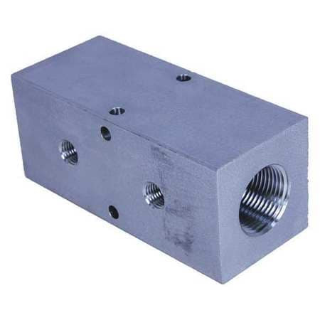PNEUMADYNE INC M40-500-2-90 MANIFOLD 90 DEG. 4 OUTLETS 5-1/4 L
