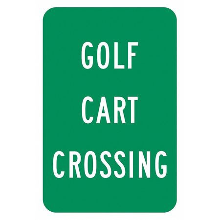 LYLE T1-1576-HI_12x18 TRAFFIC SIGN 18 H 12 W ALUMINUM