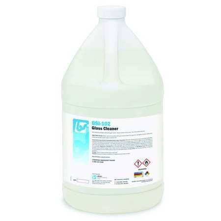 BEST SANITIZERS INC. BSI1021 GLASS CLEANER,JUG,1 GAL.,PK4