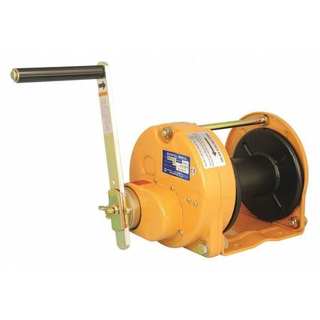 MAXPULL WINCHES GM-5-SI HAND WINCH 1100 LB 1ST LAYER LD CAP.