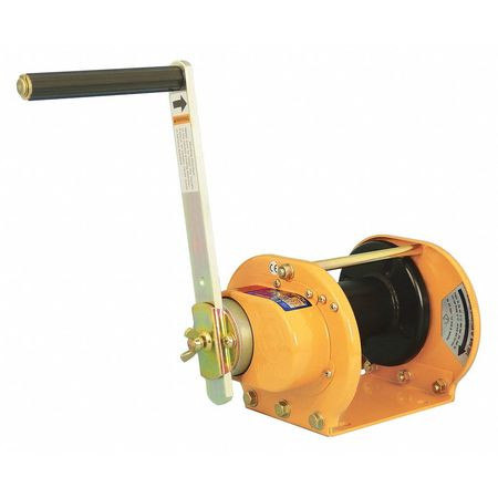 MAXPULL WINCHES GM-1-SI HAND WINCH 220 LB 1ST LAYER LD CAP.