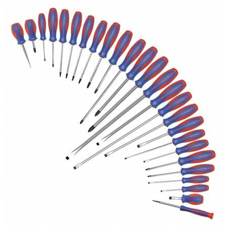 WESTWARD 401L81 SCREWDRIVER SET 26 PCS MULTICOMPONENT